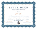 Digital lunar property certificate
